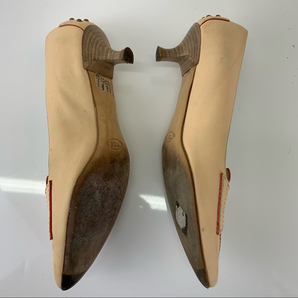 Tods driving shoes kitten pumps 7.5 - Picture 4 of 9